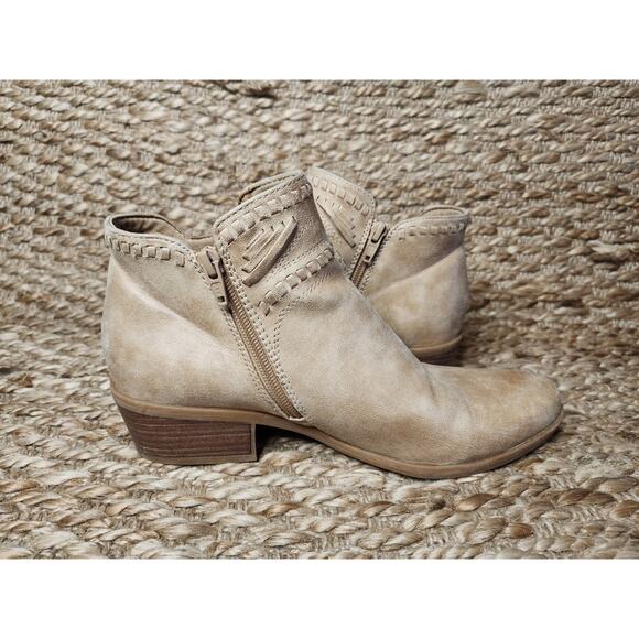 BareTraps Boots Women’s 9 Tan Brown Gerty Booties Ankle Boot Heels Comfort Shoe - Picture 8 of 12